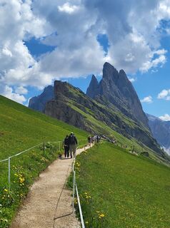 Photo de Judith Mairhofer le long du parcours