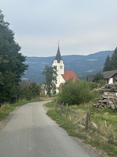 Foto von Johanna Wirnsberger entlang der Tour