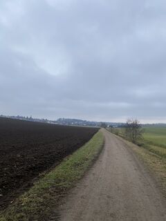 Photo de Christian Mark le long du parcours