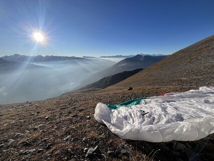 Photo de Patrick Kohlhofer le long du parcours