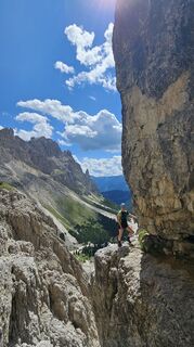 Foto von Alessio Sacco entlang der Tour
