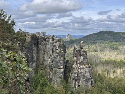 Foto von Norbert Herbig entlang der Tour