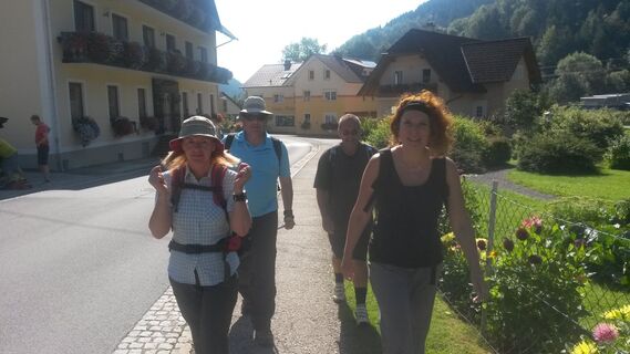 Wanderstart in Mönichwald