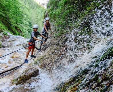 Rotschitza Klamm Klettersteig