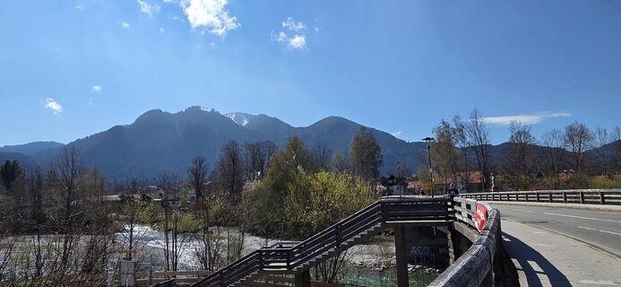 Foto von Karin Geretshauser entlang der Tour