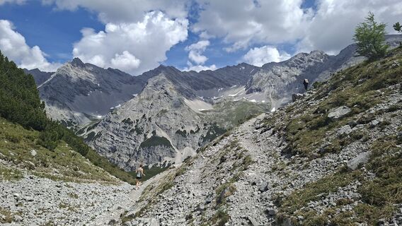 Foto von Gustl entlang der Tour