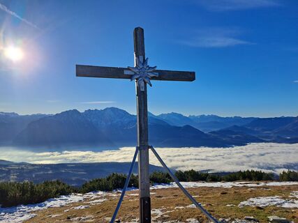 Foto de Walter Köllner a lo largo del recorrido
