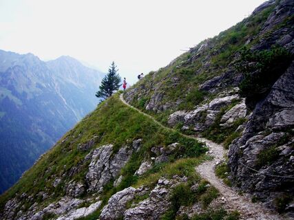 Teilstück vom Gleitweg