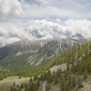 Anstieg von Sestrière - St Dalmas-le-Selvage