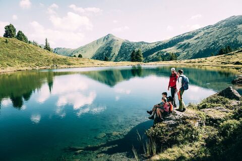 Der Michelirlingsee - die Schoberspitze markant im Blick