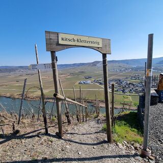 Zdjęcie z Bettina Lotz wzdłuż trasy