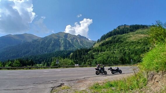 Fotografia z Rudolf na trase