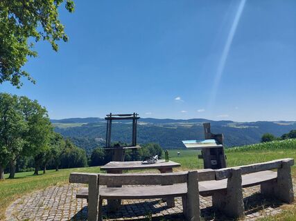 Foto von Monika Mülleder entlang der Tour
