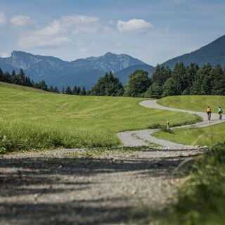 Schotterweg bei Bad Kohlgrub