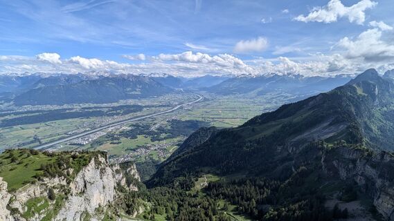 Foto von Mi Hao entlang der Tour