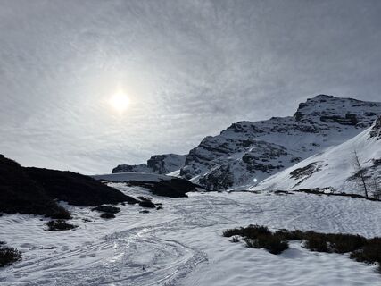 Foto von Heinz Sperl entlang der Tour