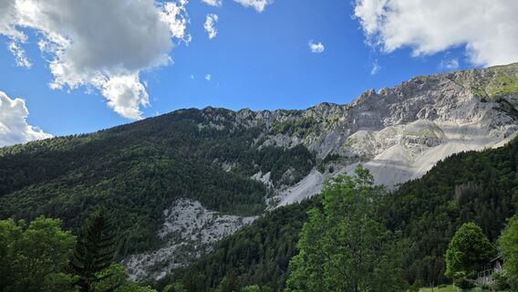 Photo de Klementina Gartner le long du parcours