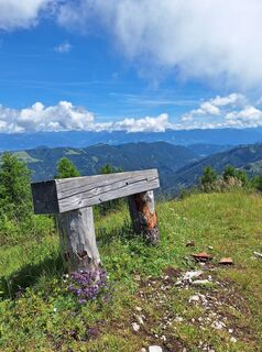 Foto van Dagmar Hofer langs de tour
