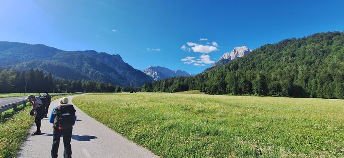 Foto von Marjan Krobat entlang der Tour