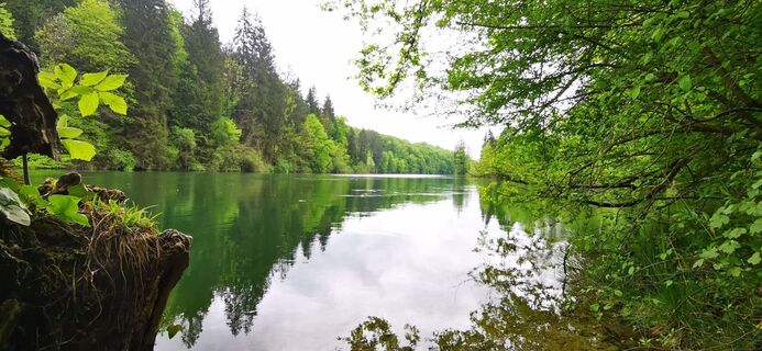 Foto von Klaus Lehner entlang der Tour