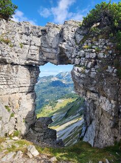 Foto von Petra Riegler entlang der Tour