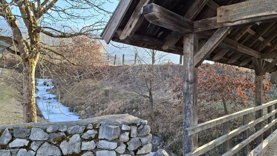 Foto von Albert Schlump entlang der Tour