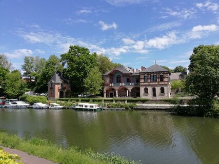 Am Saarufer von Sarreguemines