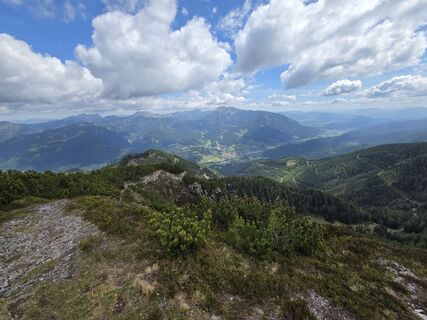 Foto de Gerti Bärnthaler a lo largo del recorrido