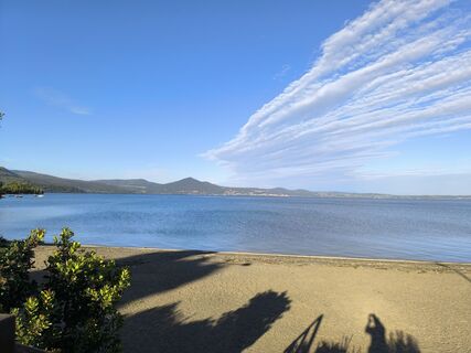 Foto von Gerry Girardi entlang der Tour