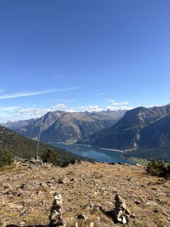Foto von Miss L entlang der Tour