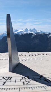 Foto de Klaus Lehner a lo largo del recorrido