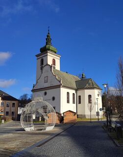 Start in Volary am Stadtplatz