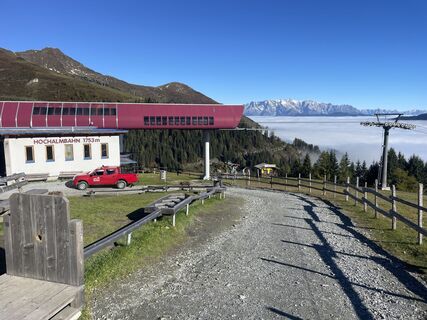 Foto de Alfred Seebacher a lo largo del recorrido