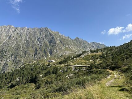 Photo de Agnese Martinelli le long du parcours
