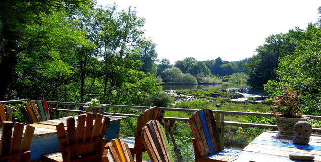 Elmores Biergarten am Siegwasserfall