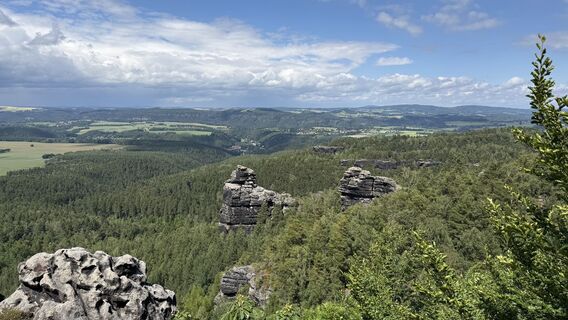 Foto von Daniel Härtel entlang der Tour