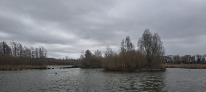 Photo de Peter Fasol le long du parcours