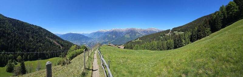 Photo de Dagmar Beierlein le long du parcours