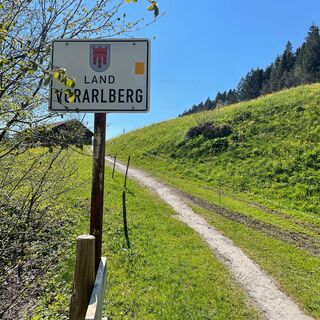 Grenzsteg nach Vorarlberg
