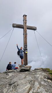 Foto von Klaus Lehner entlang der Tour