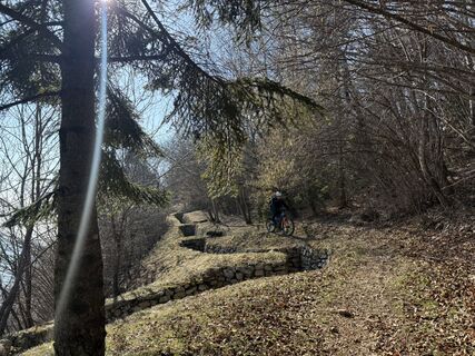 Foto von Stefano “Iddo” entlang der Tour