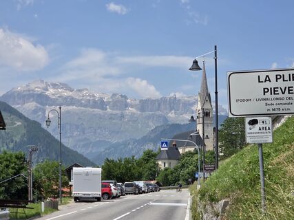 Foto de Gerti Bärnthaler a lo largo del recorrido