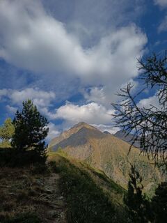 Foto von Aner entlang der Tour