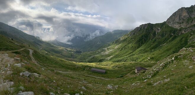 Foto von Toni Lerda entlang der Tour