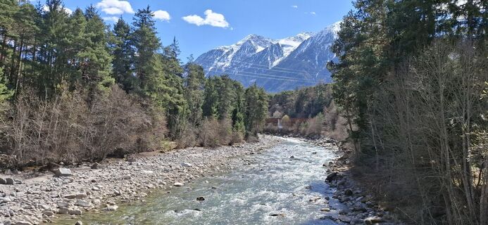 Foto de Christian Freythaler a lo largo del recorrido