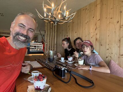 Foto von David Blazek entlang der Tour