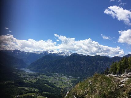 Foto von Karl Schweizer entlang der Tour