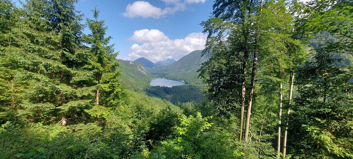 Foto von Johann Schallinger entlang der Tour