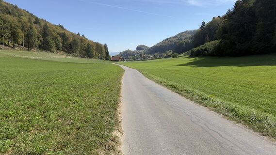 Foto von Peter Burki entlang der Tour
