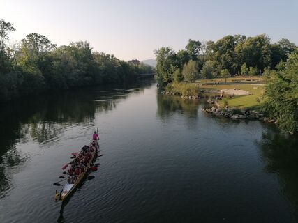 Photo de Dragoljub Ilic le long du parcours